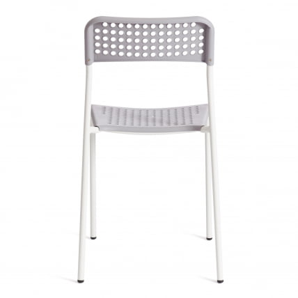 Стул ADDE (mod. C-049) металл/пластик, 39 х 49 х 78 см, Grey(серый)/White(белый) разборный_3