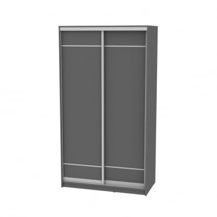 Шкаф-купе B-220х120х60-2(Графит-D7D7)_0