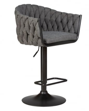 Стул барный DOBRIN LEON (графитовая ткань (LAR-275-21)) 2 шт_10