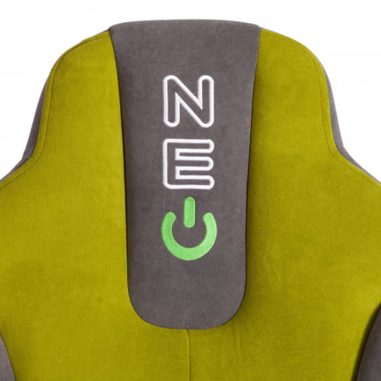 Кресло NEO 2 (22) флок Серый/олива 29/23_7