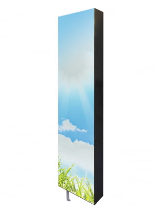 Поворотный зеркальный шкаф Драйв Шелф Арт (правый) Венге_10