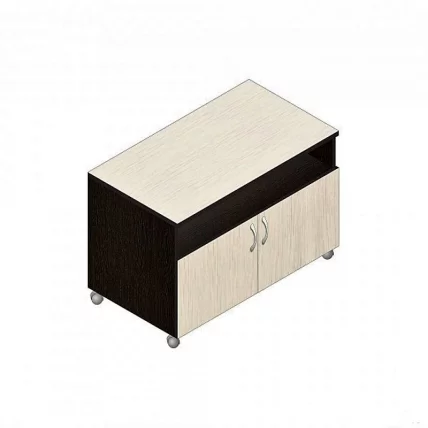 Тумба подкатная Р.ШВ Венге/Дуб молочный_0