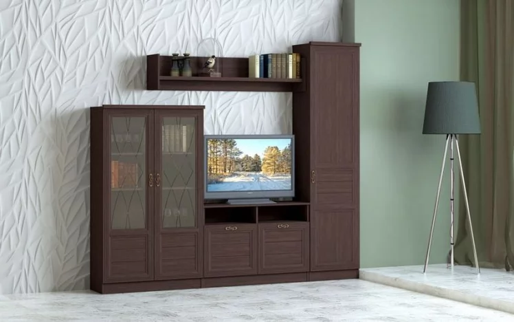 Полки к шкафу к Лира 40 Дуб нортон темный_1