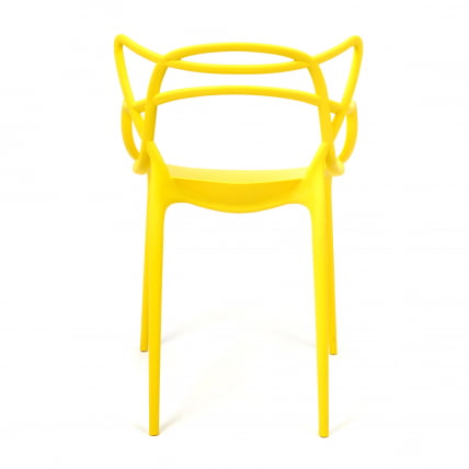 Стул Кат Чаир (мод. 028) пластик, 53 кс 59 кс 82,5 см, желтый (Иеллов И-01) / Cat Chair (mod. x x (Yellow Y-01)_3