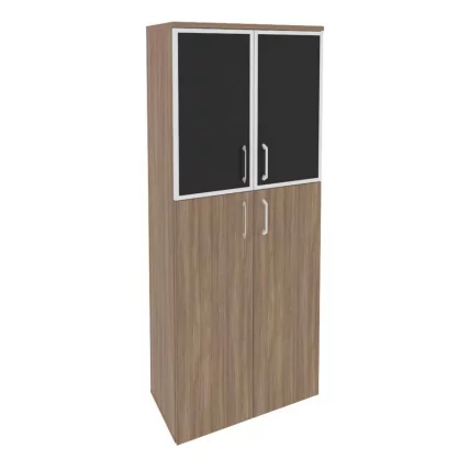 Шкаф высокий широкий ONIX O.ST-1.7R black Дуб Аризона_0