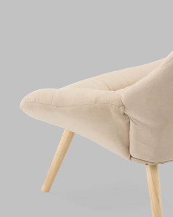 Кресло Олби Страйпс бежевый_6