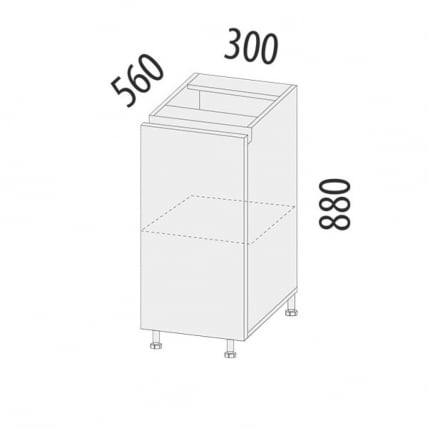 Напольный шкаф (лев/прав) Бостон 104.55_4