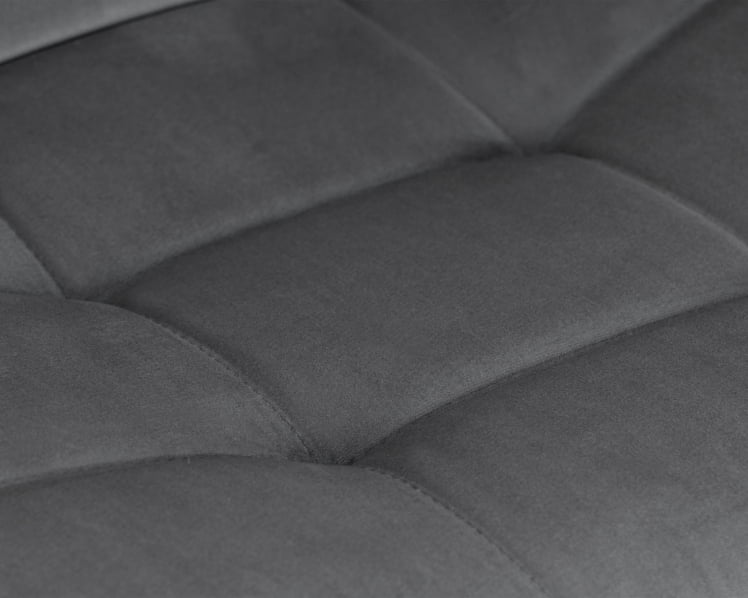 Стул барный DOBRIN TAILOR BLACK (серый велюр (MJ9-75))_6