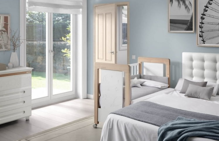 Кроватка 120x60 с LED-подсветкой Micuna Magic Mum Relax Water wood/White_3