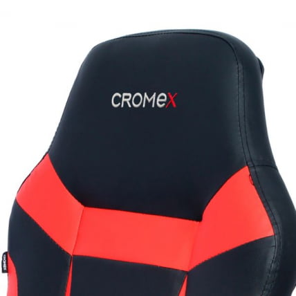 Кресло компьютерное CРОМЕКС (КРОМЕКС) Старт ГМ-105 экокожа черное/красное / CROMEX Start GM-105_16