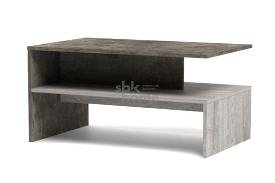 Стол журнальный №1, Честер (900*550*450) Риббек серый, 60504 _0