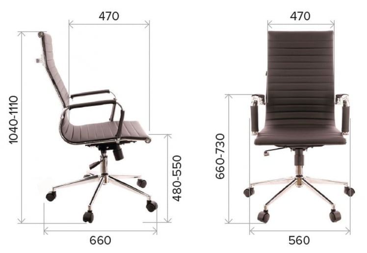 Кресло руководителя Everprof Rio T Экокожа Черный_3