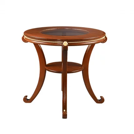 Стол журнальный Глория С (Дуб молочный)_0