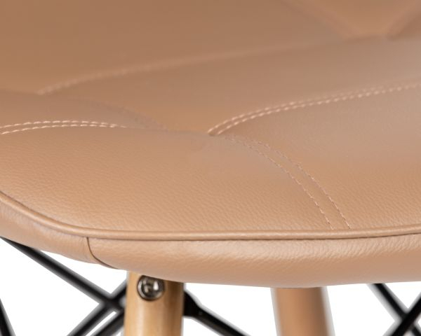 Стул обеденный ДОБРИН БЕННЕТ (ножки светлый бук, коричневый) 4 шт / DOBRIN BENNET_7