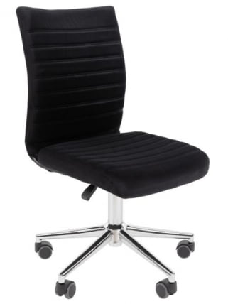 Офисное кресло CHAIRMAN 033 велюр Черный_0