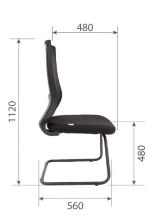 Офисное кресло CHAIRMAN 500 V ткань Черный_14