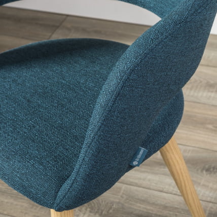 Кресло Hugs синий/нат.дуб_6