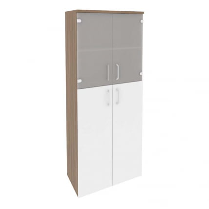 Шкаф высокий широкий ONIX O.ST-1.7 Дуб Аризона/Белый_0