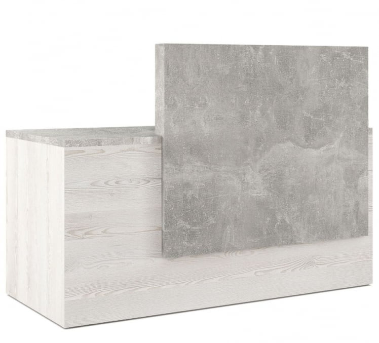 Стойка ресепшн левая B-TONE BTN36190231 Сосна Бетон светлый_0