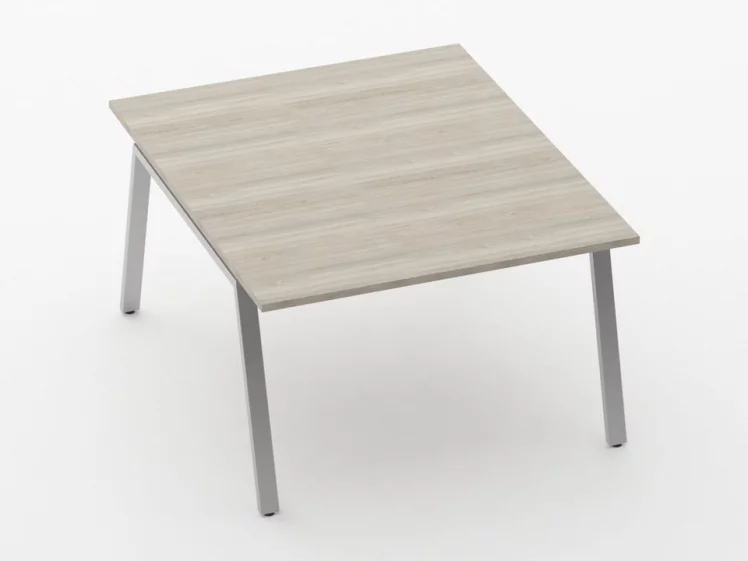 Стол для переговоров Deka Л-обр.каркас 74.145.12 Дуб Сантана светлый_0