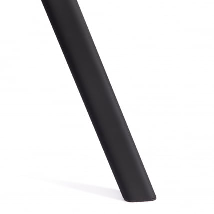 Комплект (стол, 4 стула) QUADRON (mod. PT14) Стол: МДФ/металл, стул: металл/велюр, 100х100х73 см, 69х56х71 см, Light-grey(св-серый) HLR-14/черный_8