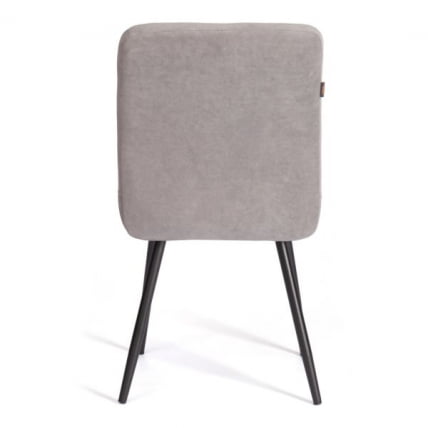 Стул обеденный Medeo LT, флок , серый/черный, 29, 45х56х89 см_3