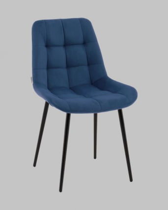 Стул Флекс N велюр синий_0