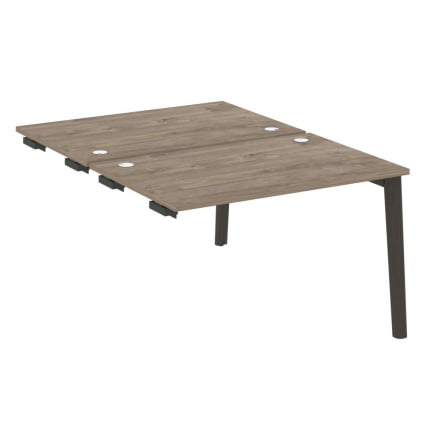 Стол-приставка двойной к опорным элементам ONIX WOOD OW.D.SPR-2.8 Тиквуд Темный/Темный_0