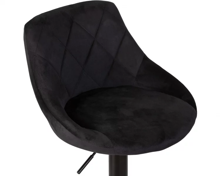 Стул барный DOBRIN LOGAN BLACK Черный велюр MJ9-101_6