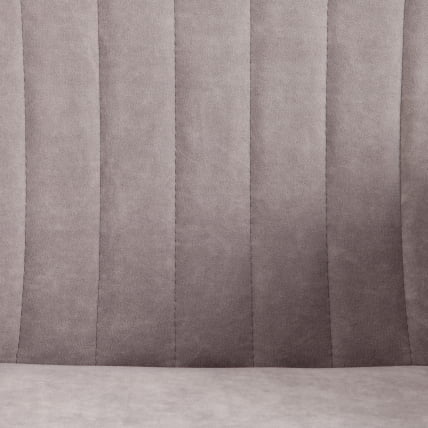 Кресло офисное DUBLIN велюр Clermon, св. -серый, 60_7