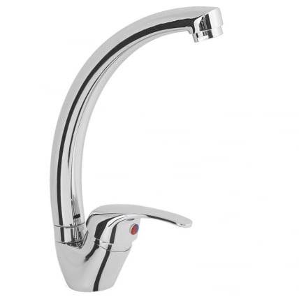 Смеситель Кухонный Ukinox Um2302 Stcr Матовый Хром_0