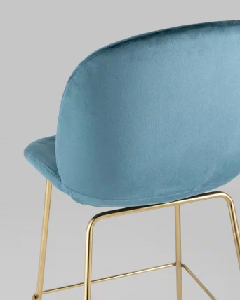 Стул барный Beetle gold Маренго_6