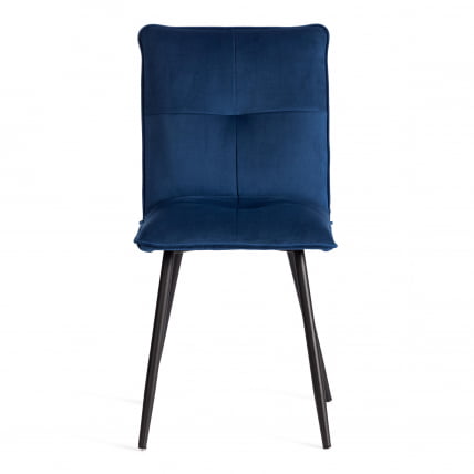 Стул обеденный Sweet LT, велюр, Blue (синий), 41х55х88 см_4