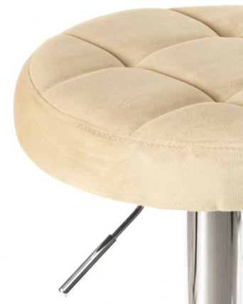Табурет барный DOBRIN BRUNO (бежевый велюр (MJ9-10))_3