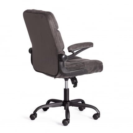 Кресло офисное Lugano велюр, темно-серый_2