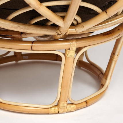 Кресло PAPASAN ECO/ПАПАСАН ЭКО P115-1/SP STD /без подушки/ 115x101x92 см, Natural (натуральный)_2