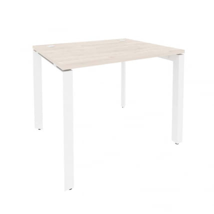Стол рабочий на П-образном м/к ONIX O.MP-SP-1.8 Денвер Светлый/Белый_0