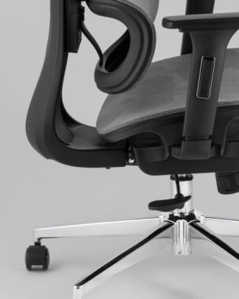 Кресло офисное TopChairs Nimbus серый_15