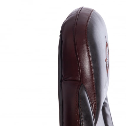 Кресло BAZUKA кож/зам, серый/коричневый, 2TONE/2TONE перф/2TONE_16