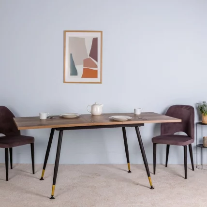 Стол раздвижной Месси 120-160 Галифакс Табак_6