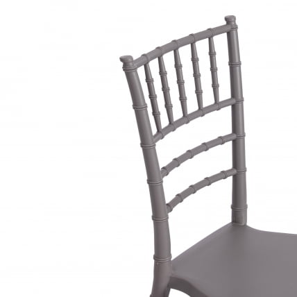 Стул CHAVARI (mod. 101) пластик, 40 х 49 х 88 см, Grey (Cерый) 09_7