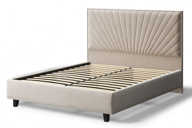 Кровать Леона, 2000x1600мм, бежевый_1