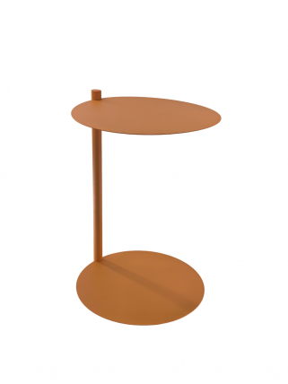 Журнальный столик Siara металл оранжевый_1