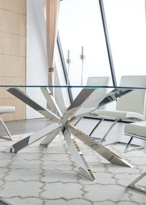 Стол T088 (160) Серебро_2