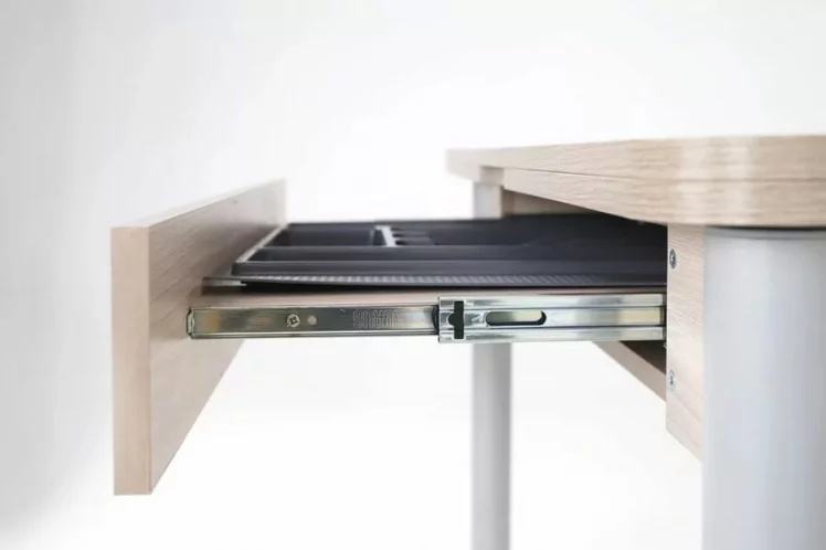 Стол-трансформер раскладной Прайм-3Р Ясень Шимо светлый_8