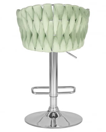 Стул барный DOBRIN MARCEL (пудрово-мятный велюр (MJ9-87)) 2 шт_5