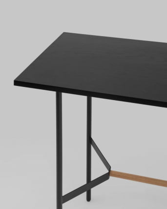 Стол барный Knobb 120*60 Черный_5