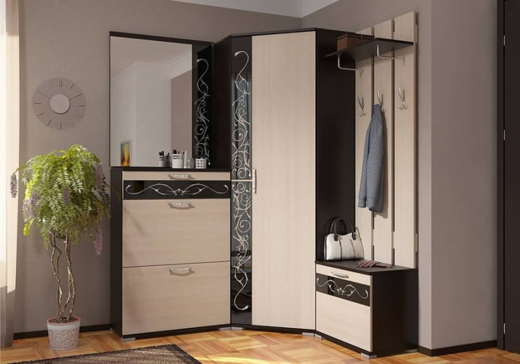 Зеркало навесное Юнона-2 ЗН-07 Венге - Дуб молочный_2