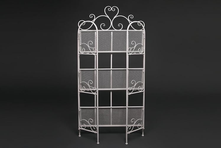 Этажерка Secret De Maison 005 стальной сплав, 65х26х132см, butter white_5