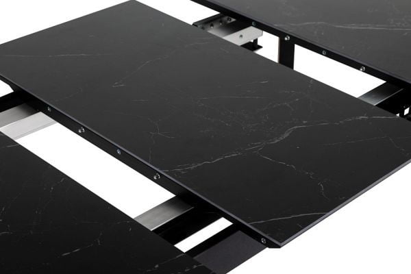 Стол раздвижной Combi Ceramic 120-150 Automatic Natur/Dark marble_1